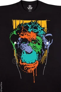 Яркая футболка для клабберов! Мягкий хлопок, кислотный рисунок футболки.